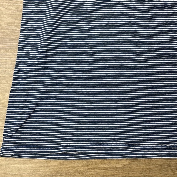 June and Delaney Women’s Blue and White Stripe Short Sleeve Dress, size small - Picture 5 of 10